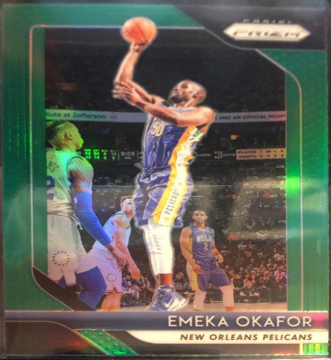 Emeka Okafor [Green Prizm] #187