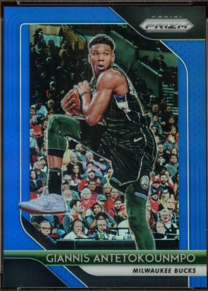 Giannis Antetokounmpo [Blue Prizm] #296
