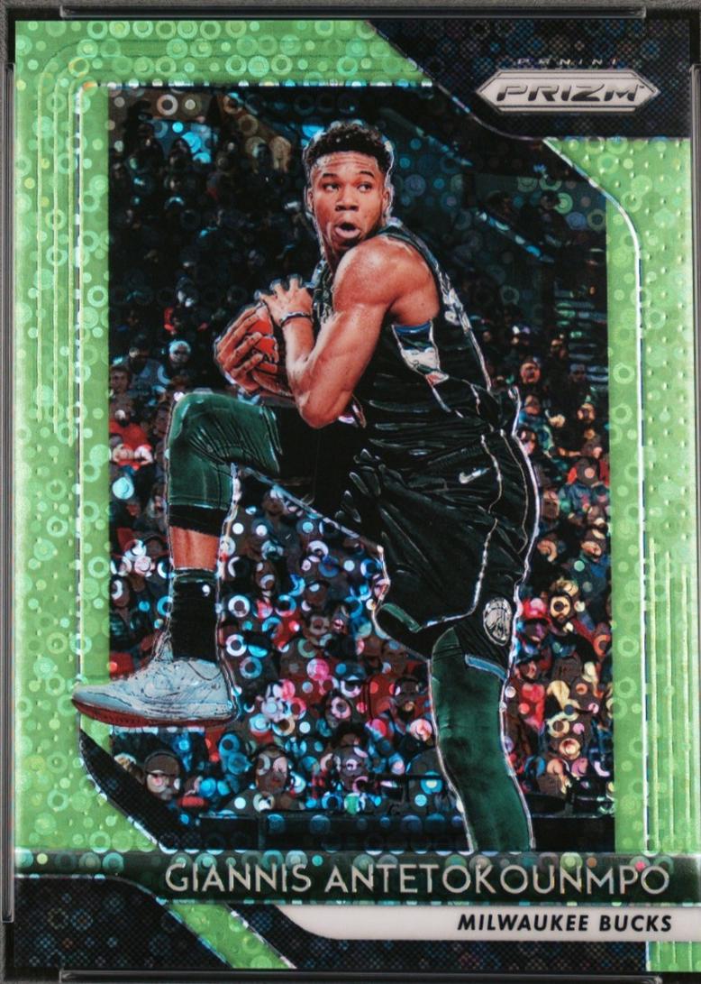 Giannis Antetokounmpo [Fast Break Prizm Neon Green] #296