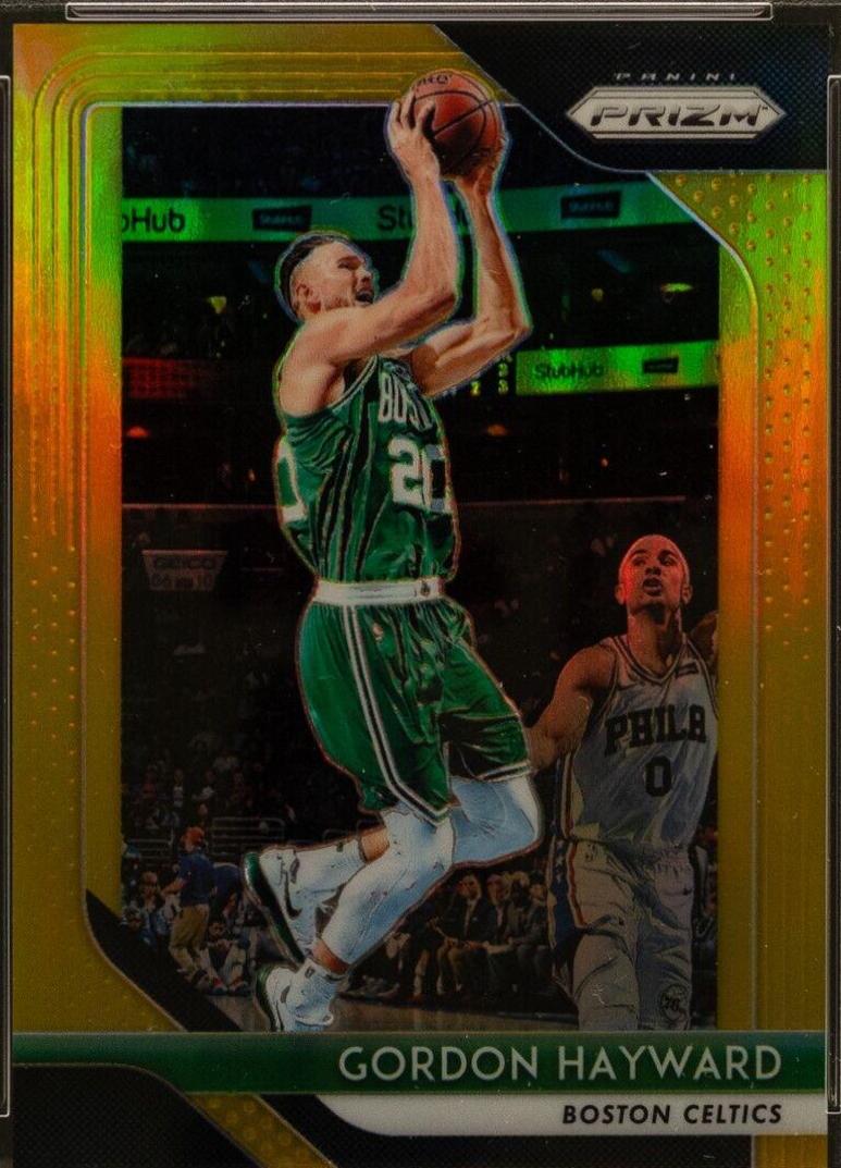 Gordon Hayward [Gold Prizm] #158