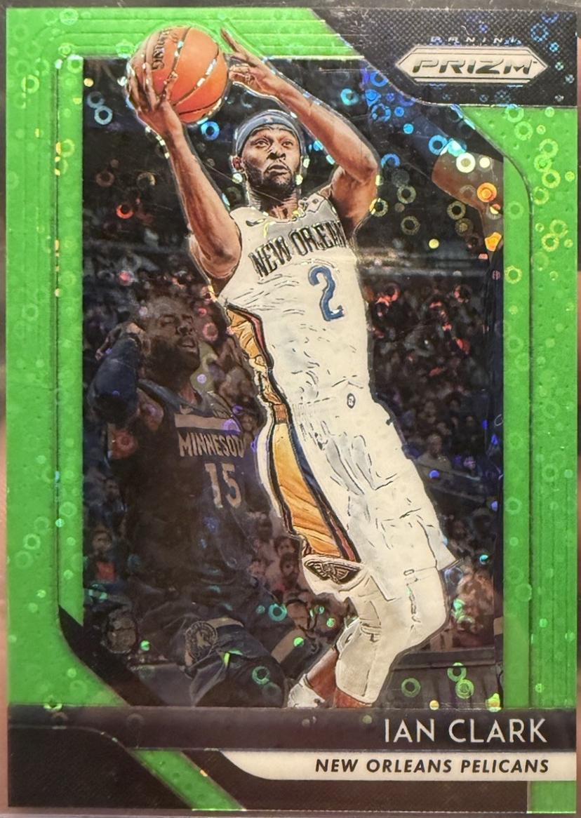 Ian Clark [Fast Break Prizm Neon Green] #207