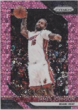 James Johnson [Fast Break Prizm Pink] #186
