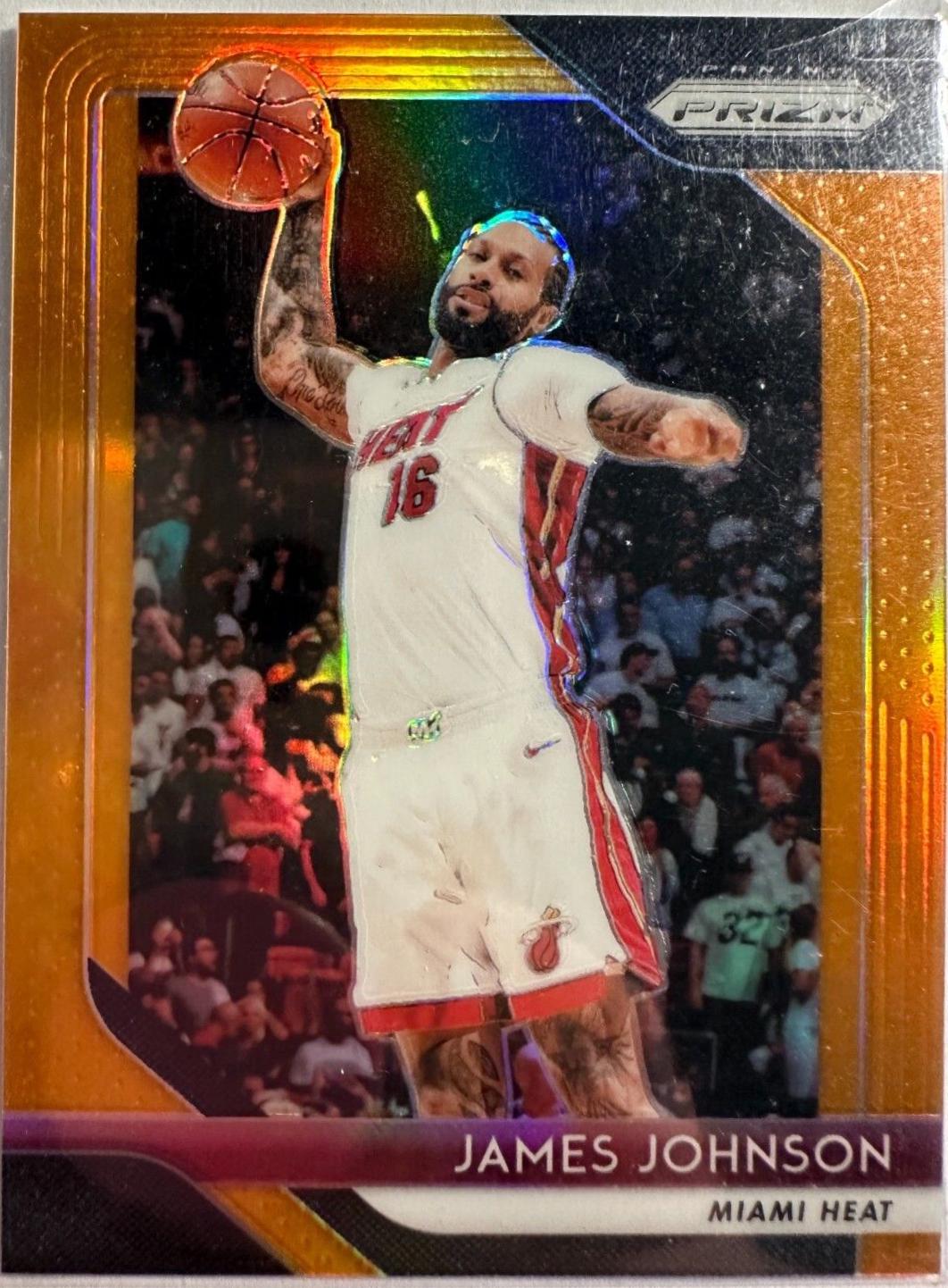 James Johnson [Orange Prizm] #186