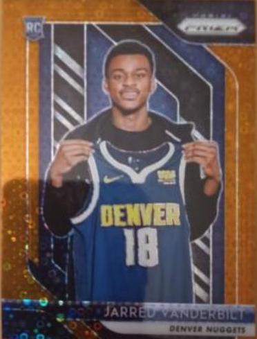 Jarred Vanderbilt [Gold Prizm] #42