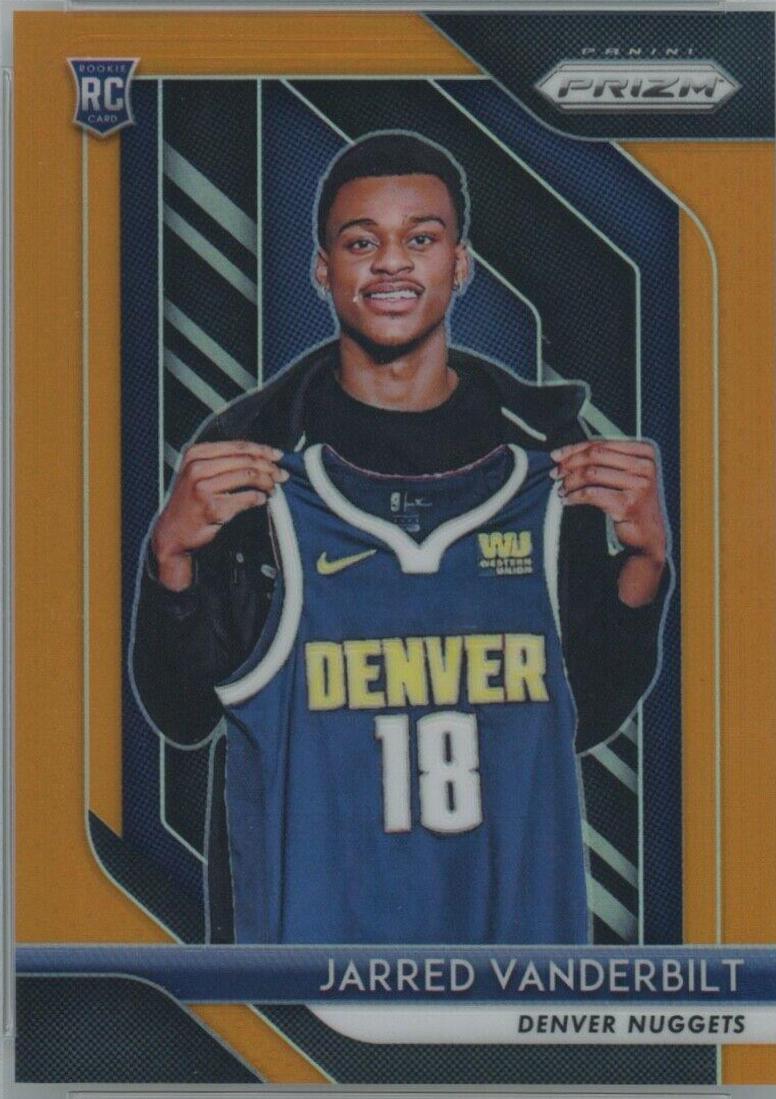 Jarred Vanderbilt [Orange Prizm] #42