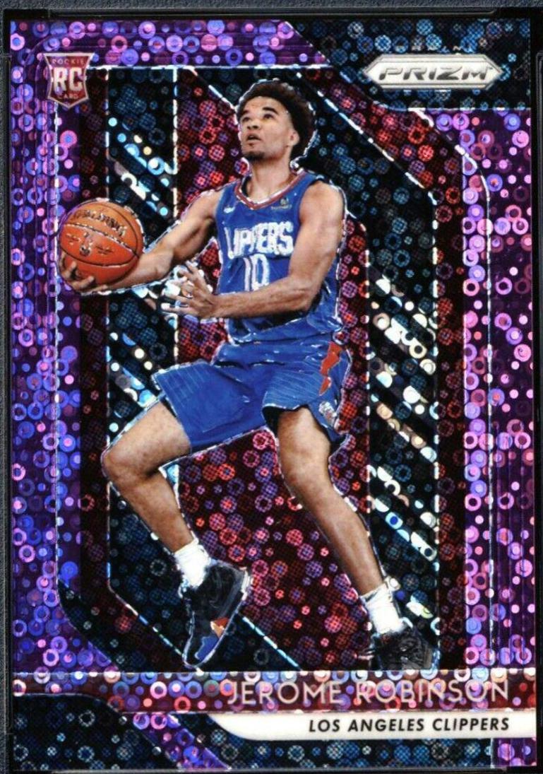 Jerome Robinson [Fast Break Prizm Purple] #194