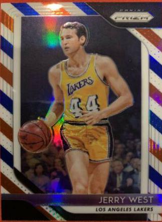 Jerry West [Red, White, Blue Prizm] #145