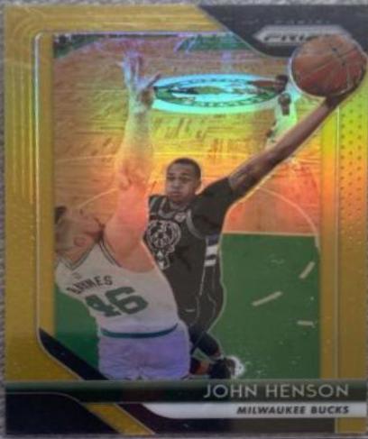 John Henson [Gold Prizm] #17