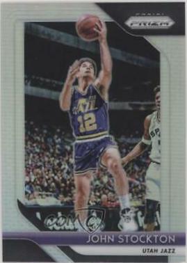 John Stockton [Silver Prizm] #185