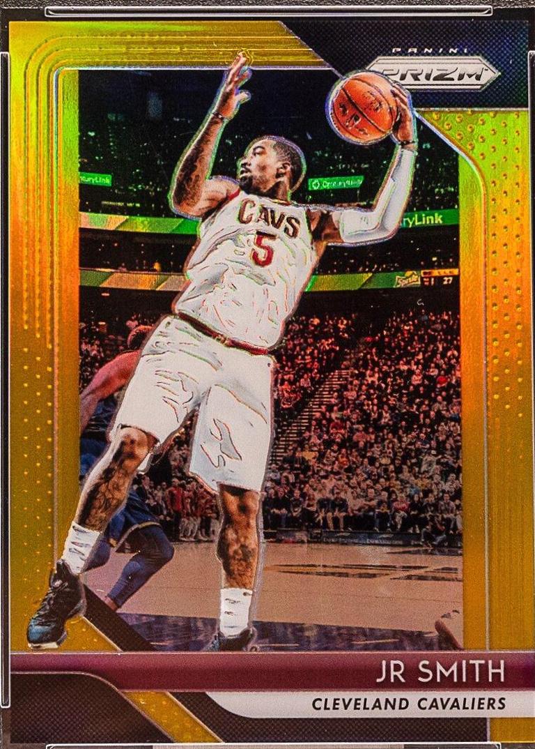 Jr Smith [Gold Prizm] #180
