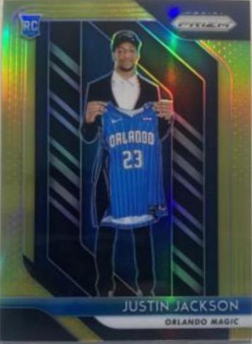 Justin Jackson [Gold Prizm] #119