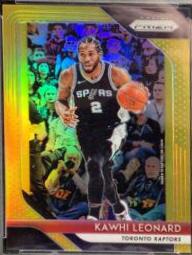 Kawhi Leonard [Gold Prizm] #53