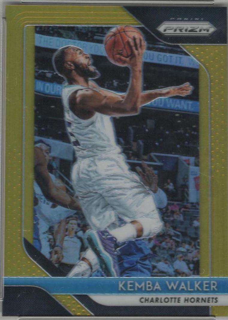 Kemba Walker [Gold Prizm] #298