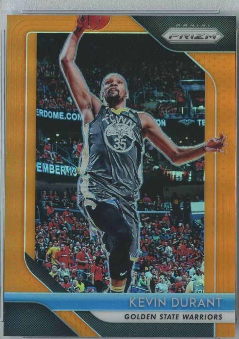 Kevin Durant [Orange Prizm] #252