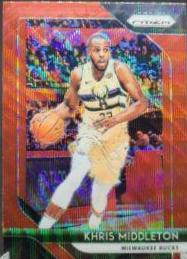 Khris Middleton [Red Wave] #286