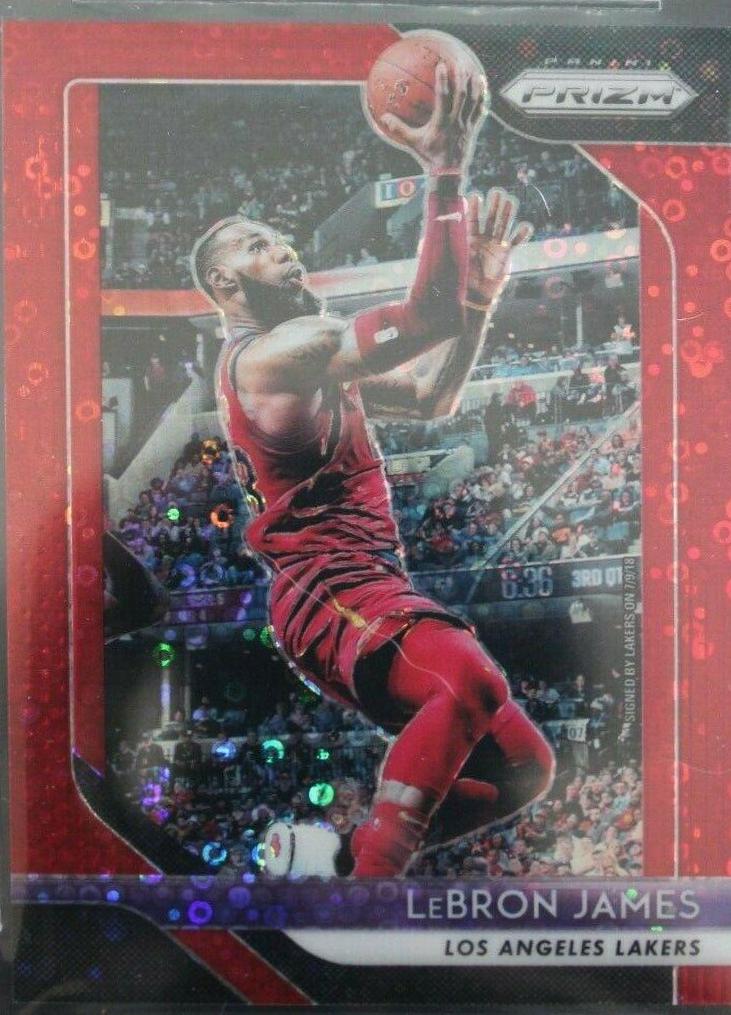 LeBron James [Fast Break Prizm Red] #6