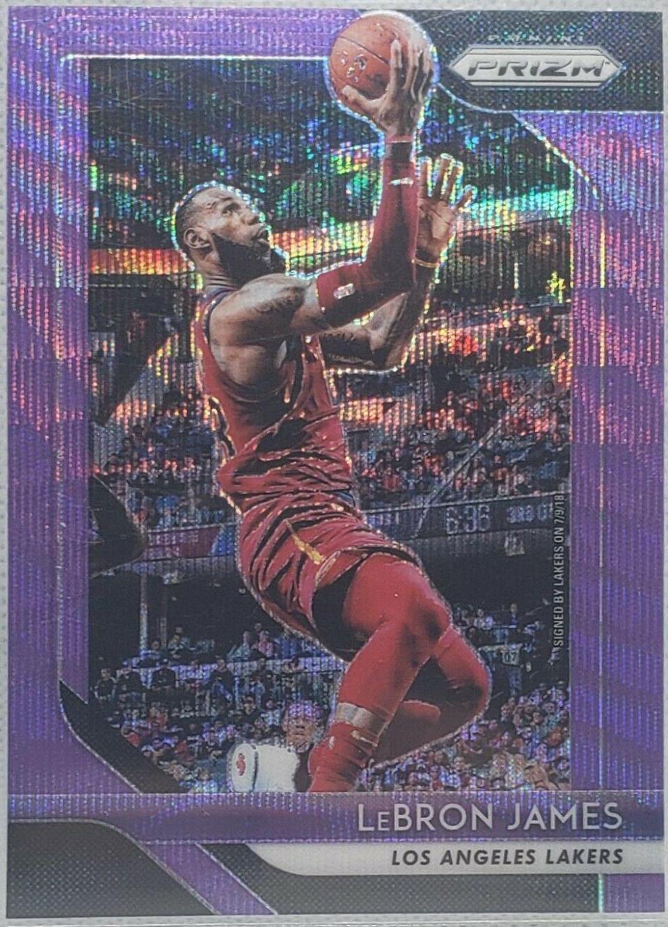 LeBron James [Purple Wave] #6
