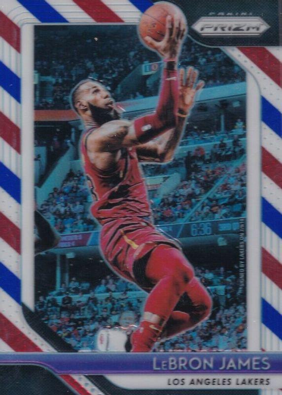 LeBron James [Red, White, Blue Prizm] #6