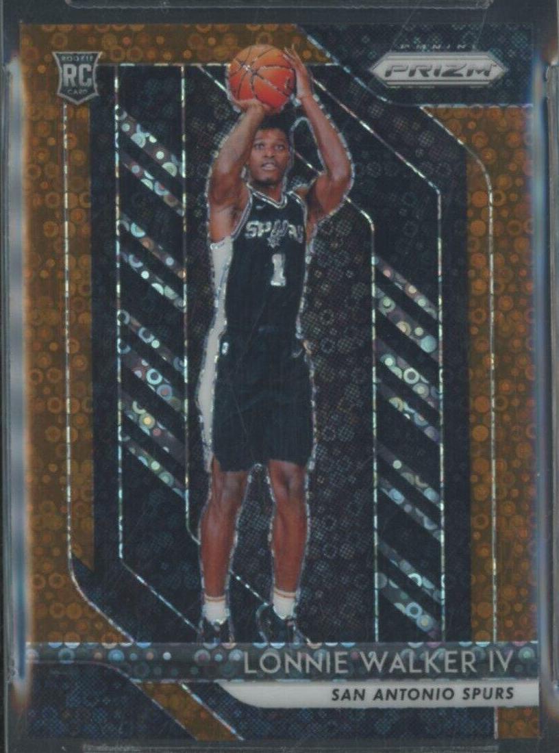 Lonnie Walker IV [Fast Break Prizm Bronze] #251