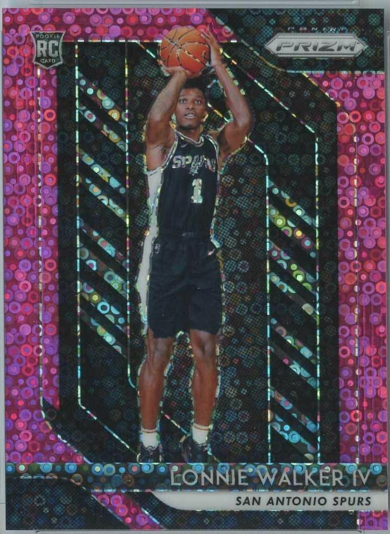 Lonnie Walker IV [Fast Break Prizm Pink] #251