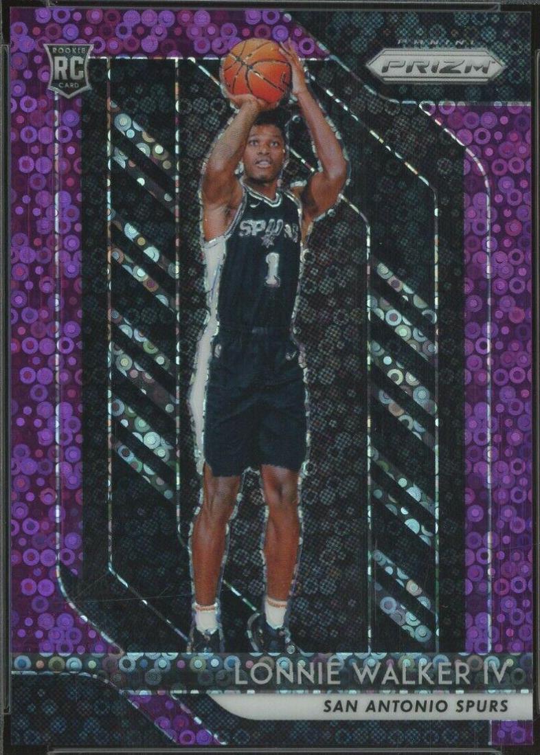 Lonnie Walker IV [Fast Break Prizm Purple] #251