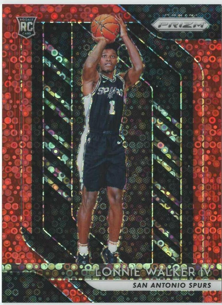 Lonnie Walker IV [Fast Break Prizm Red] #251