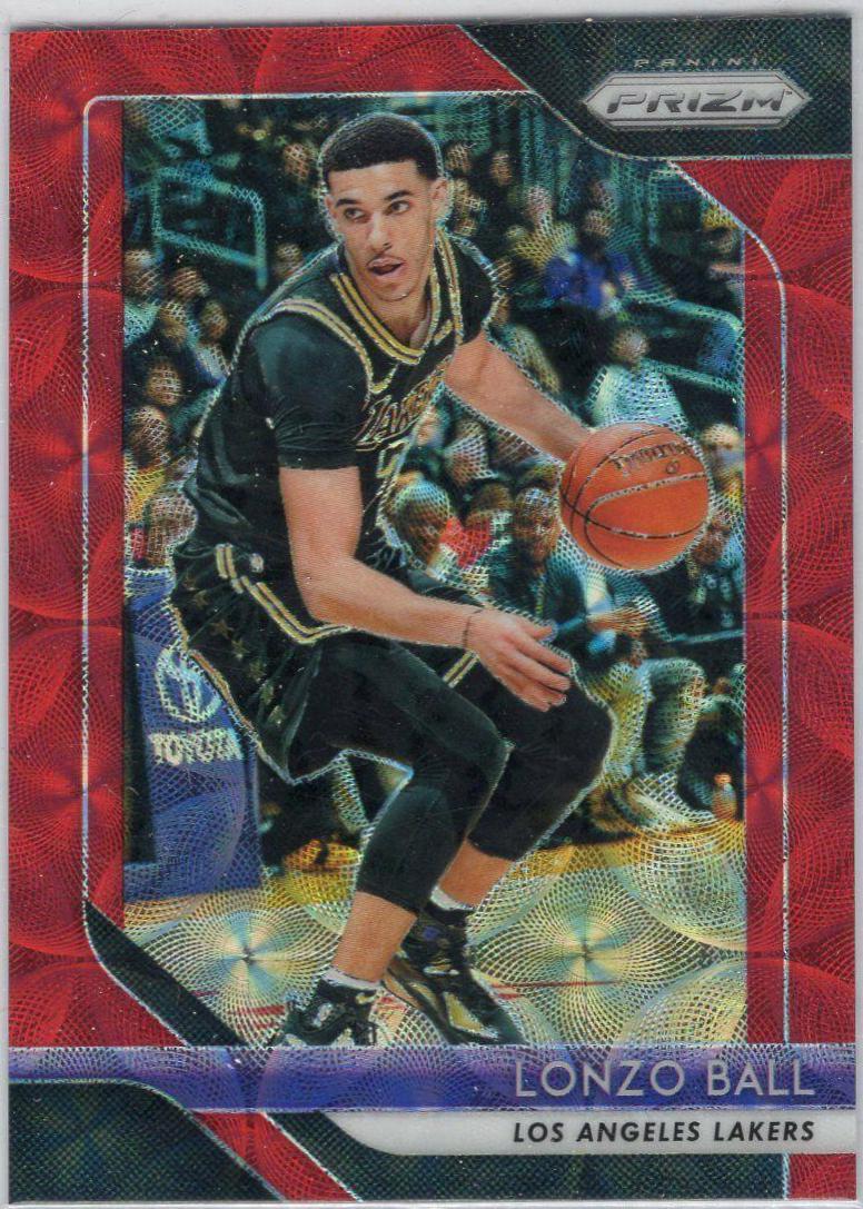 Lonzo Ball [Choice Prizm Red] #294