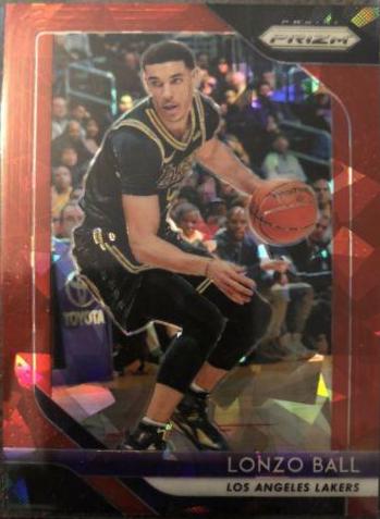 Lonzo Ball [Red Prizm] #294