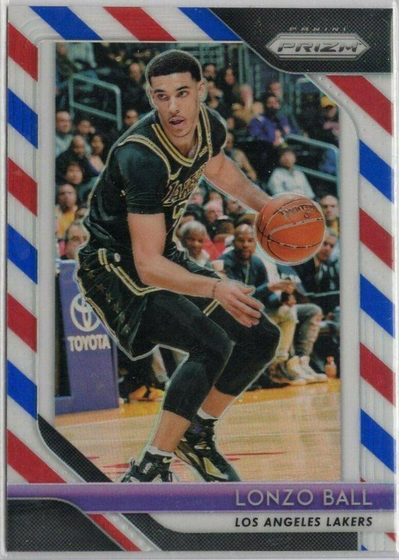 Lonzo Ball [Red, White, Blue Prizm] #294