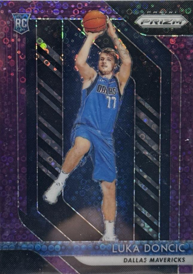 Luka Doncic [Fast Break Prizm Purple] #280