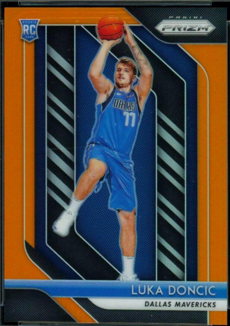 Luka Doncic [Orange Prizm] #280