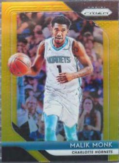 Malik Monk [Gold Prizm] #50