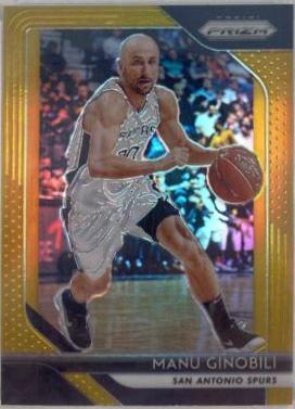 Manu Ginobili [Gold Prizm] #281