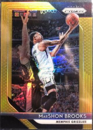 MarShon Brooks [Gold Prizm] #96
