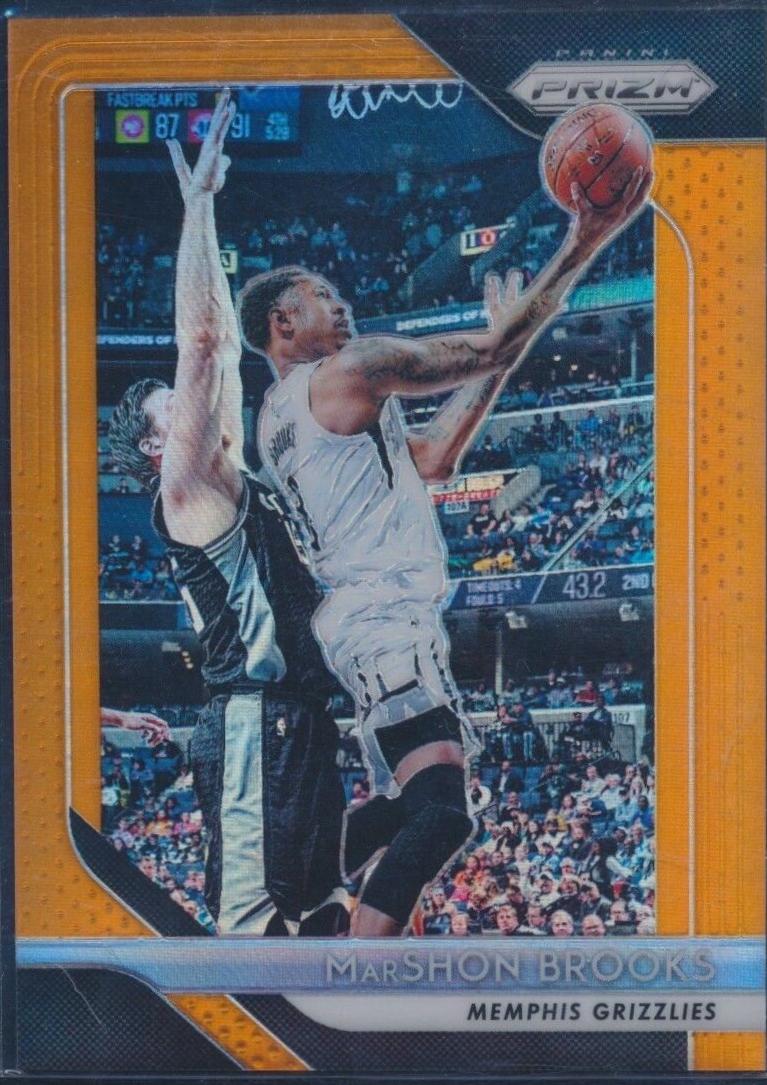 MarShon Brooks [Orange Prizm] #96