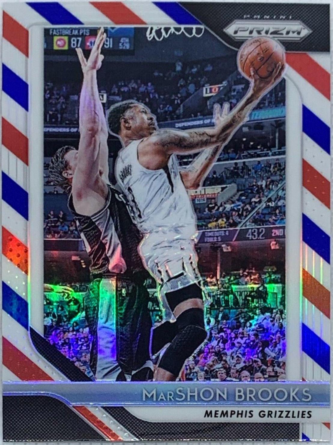MarShon Brooks [Red, White, Blue Prizm] #96