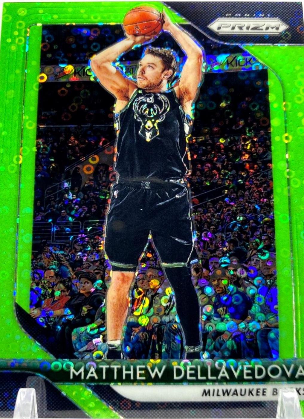 Matthew Dellavedova [Fast Break Prizm Neon Green] #266