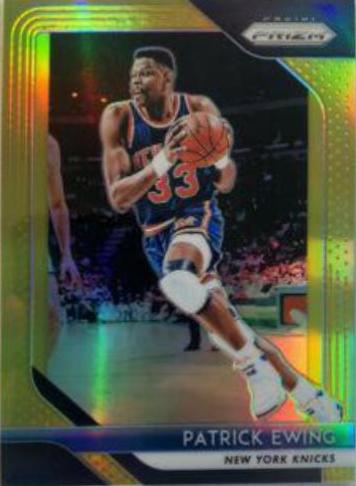 Patrick Ewing [Gold Prizm] #105