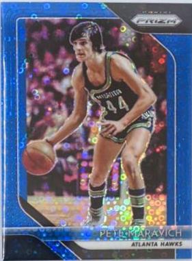 Pete Maravich [Fast Break Prizm Blue] #255