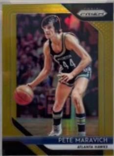 Pete Maravich [Gold Prizm] #255