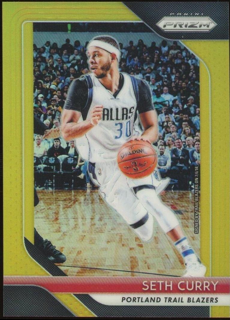 Seth Curry [Gold Prizm] #131