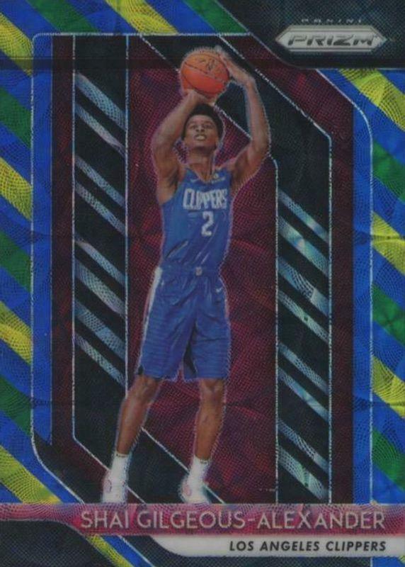 Shai Gilgeous Alexander [Blue, Yellow, Green] #184
