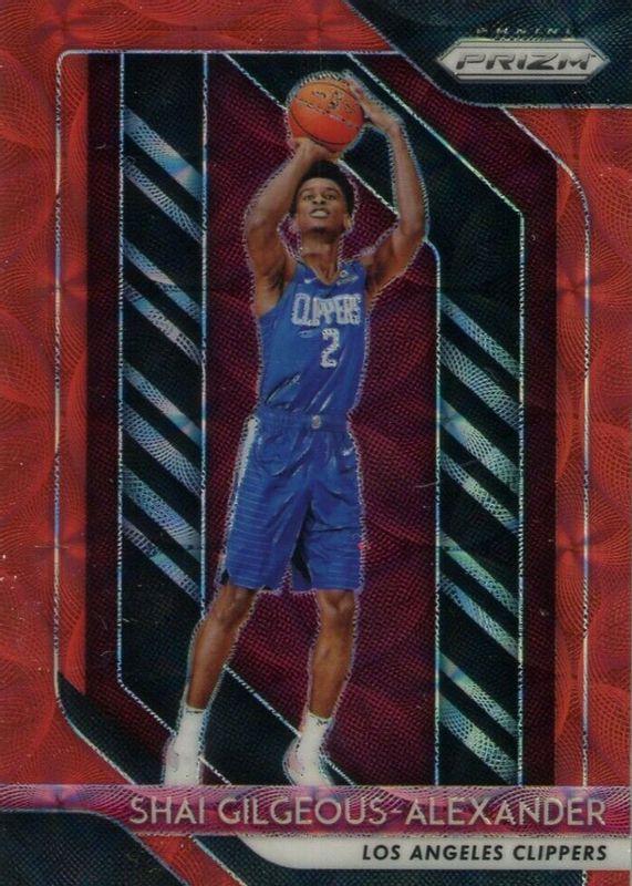 Shai Gilgeous Alexander [Choice Prizm Red] #184
