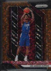 Shai Gilgeous Alexander [Fast Break Prizm Bronze] #184