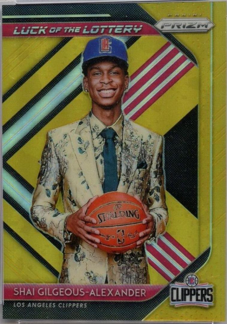 Shai Gilgeous Alexander [Gold Prizm] #184