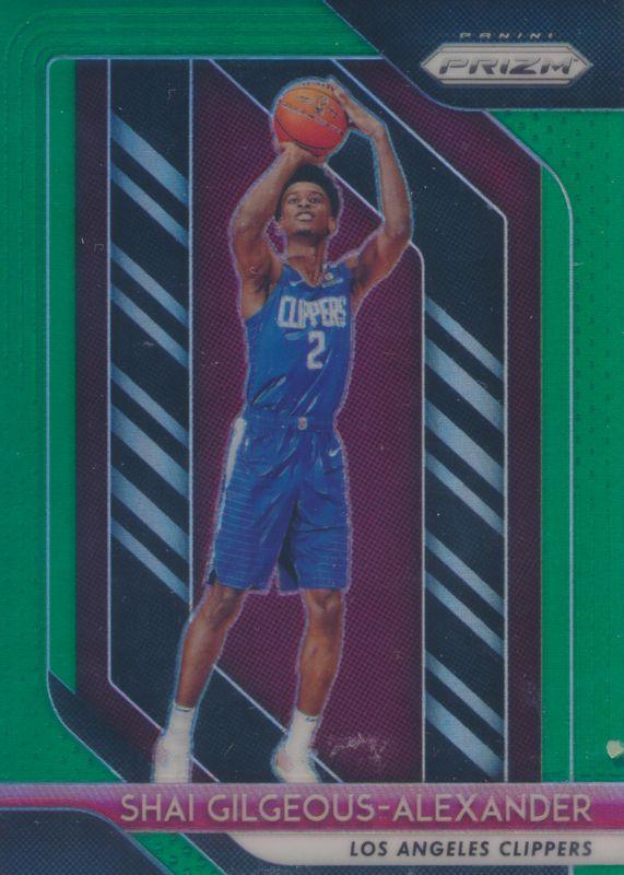 Shai Gilgeous Alexander [Green Prizm] #184