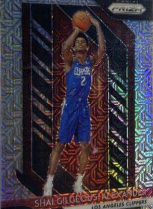 Shai Gilgeous Alexander [Mojo Prizm] #184
