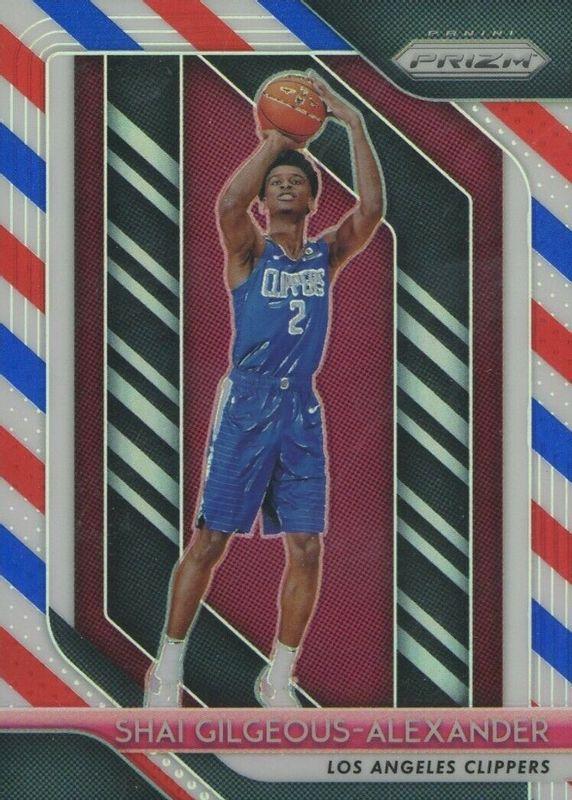 Shai Gilgeous Alexander [Red, White, Blue] #184