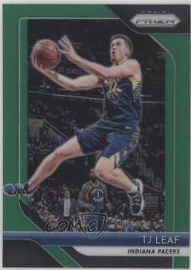 T.J. Leaf [Green Prizm] #124