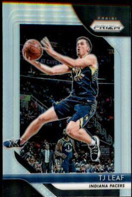 TJ Leaf [Silver Prizm] #124